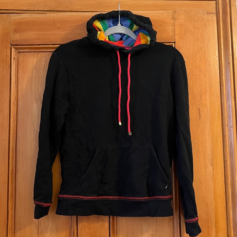 Tomboyx French Terry Pullover Hoodie - Rainbow